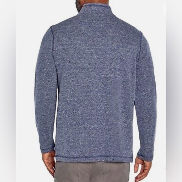 Gap Men's Long Sleeve Half Zip Mock Neck Warm & Stylish Sweater - S - Picture 10 of 11